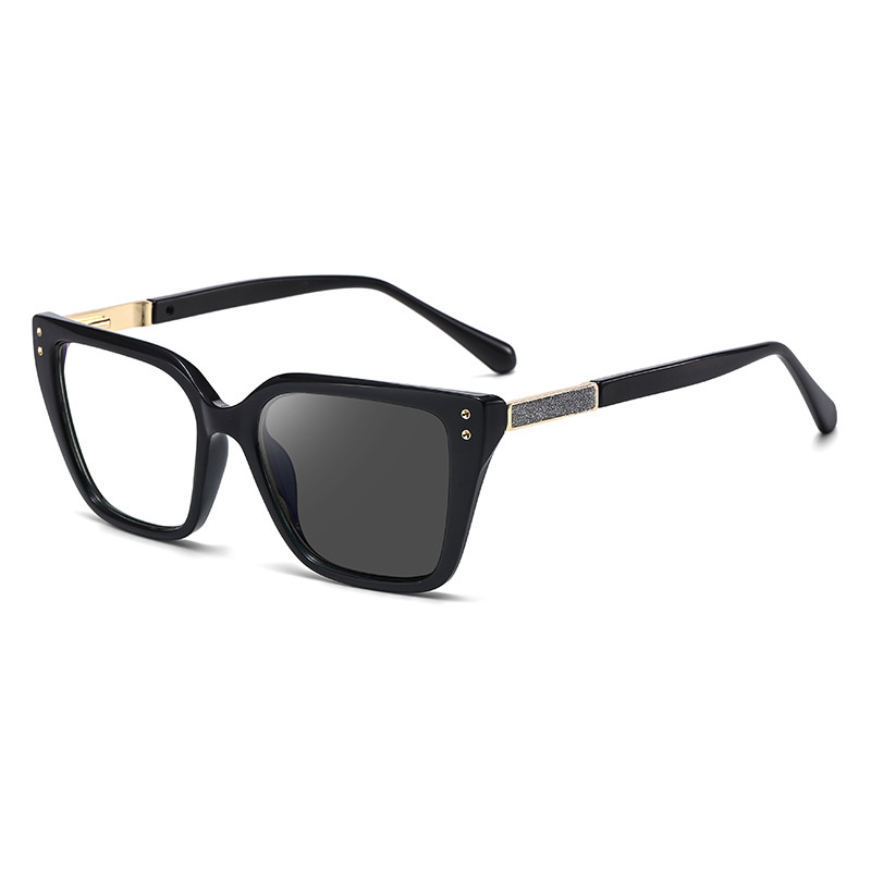 2026 New Fashionable Cat Eye Color Changing Sunglasses for Women, Personalized Spring Legs, Trendy Sunscreen Sunglasses