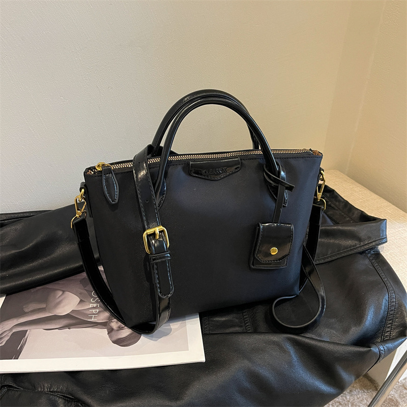 Oxford Cloth Tote Bag, New High-End Trendy Large Capacity Single Shoulder Crossbody Bag