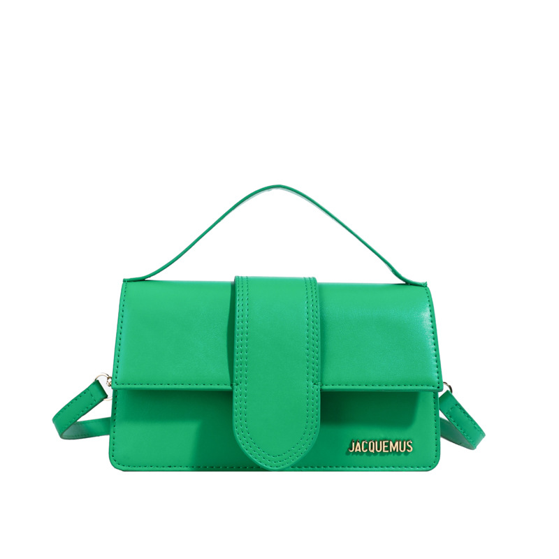 2026 New Women's Handheld Small Square Bag French Luxury Flap Solid Color Fashion Trend Crossbody Bag