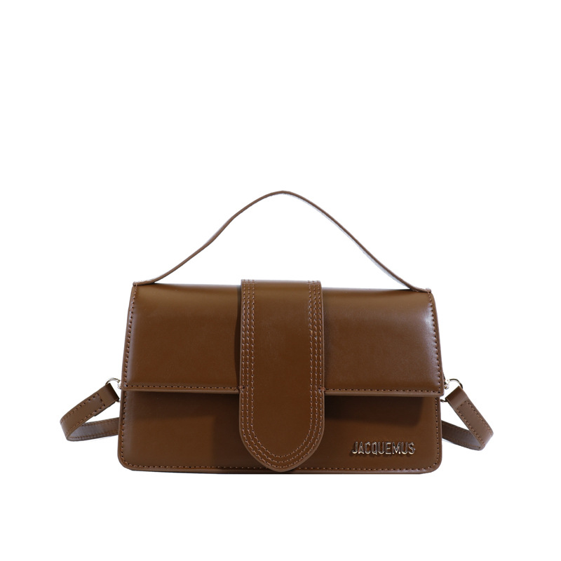 2026 New Women's Handheld Small Square Bag French Luxury Flap Solid Color Fashion Trend Crossbody Bag