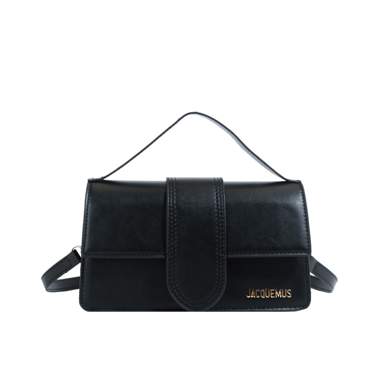 2026 New Women's Handheld Small Square Bag French Luxury Flap Solid Color Fashion Trend Crossbody Bag