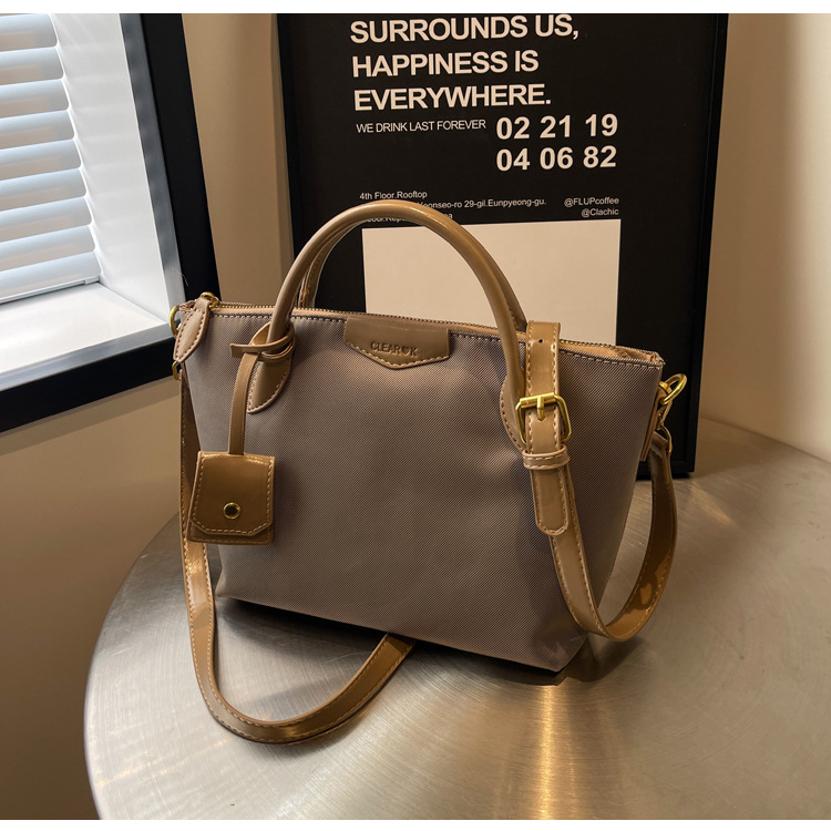 Oxford Cloth Tote Bag, New High-End Trendy Large Capacity Single Shoulder Crossbody Bag