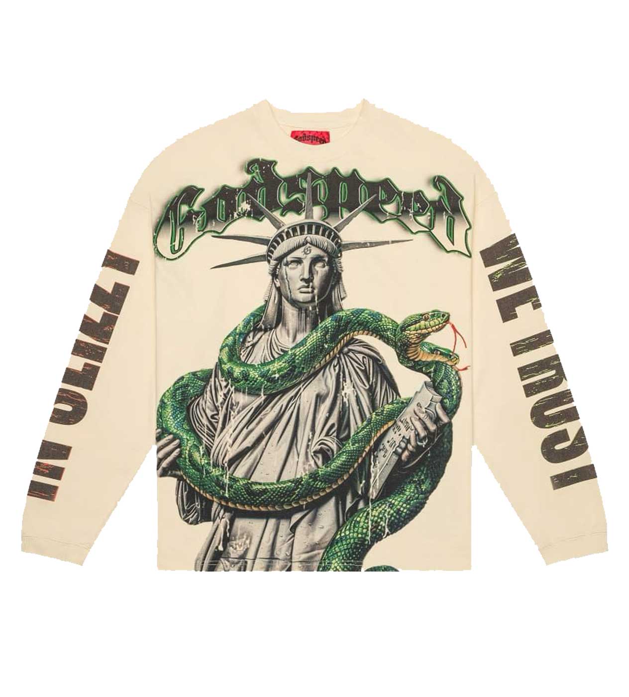 Godspeed Top 5 Slizzy L/S Tee Bone