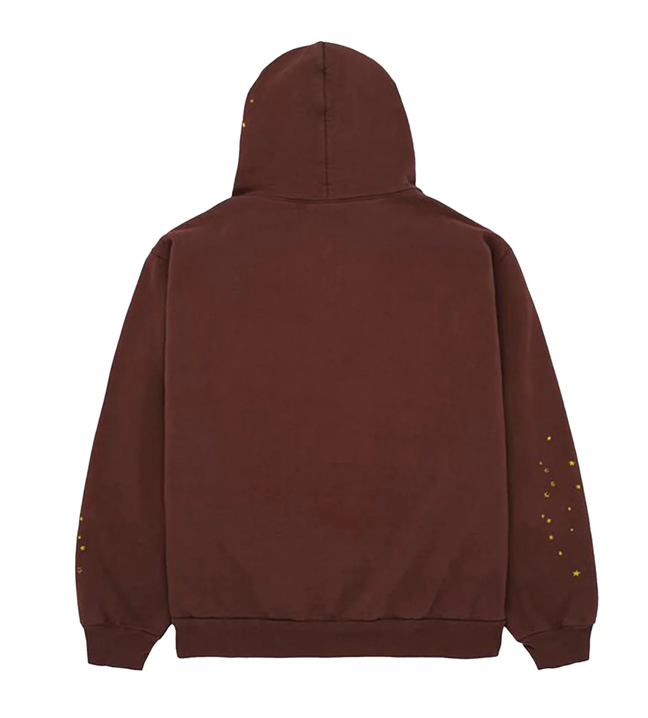 Sp5der Web Logo Hoodie Brown