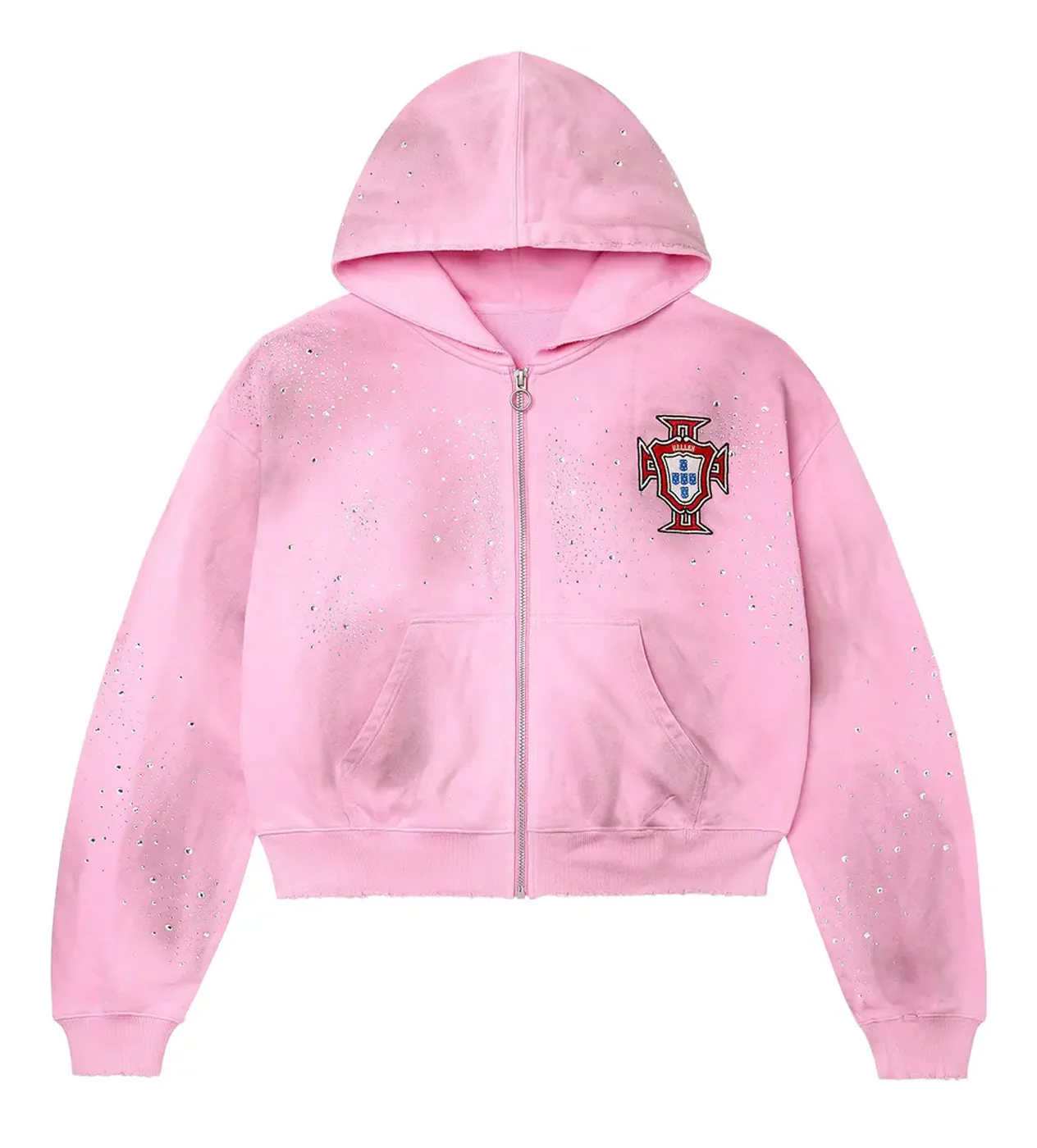 Vale Forever Venus Zip Up Hoodie Pink