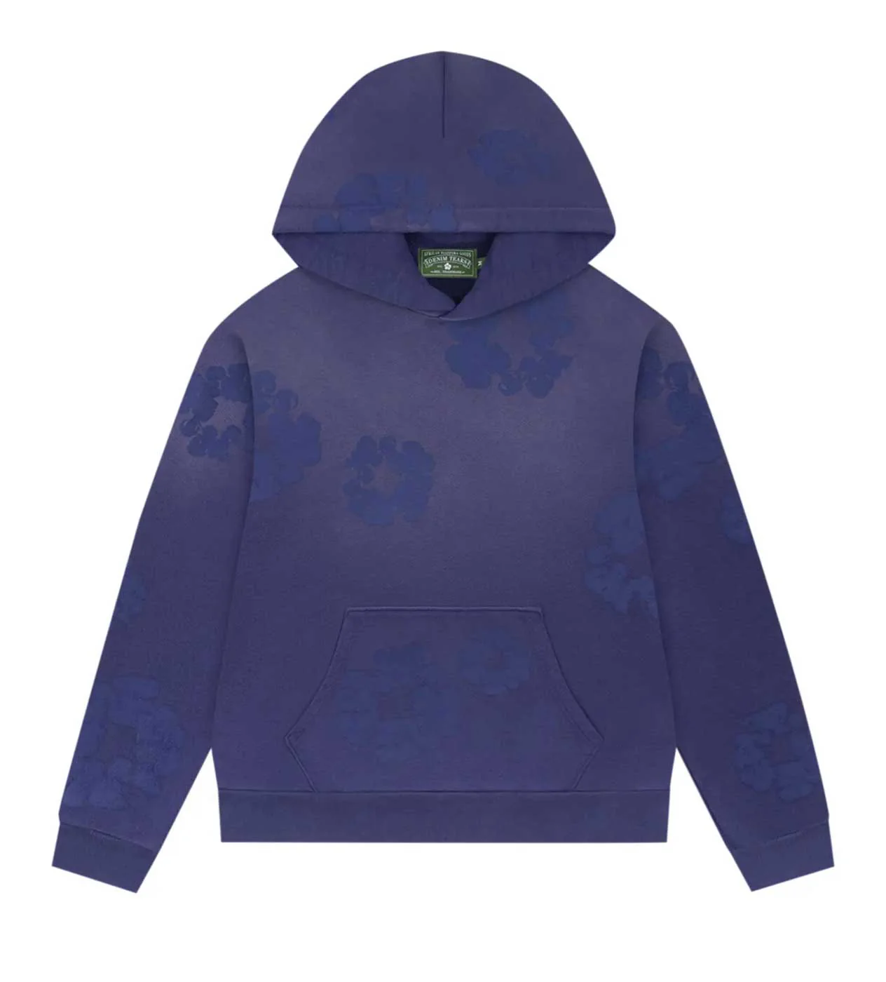 Denim Tears Mono Wreath Hoodie Navy