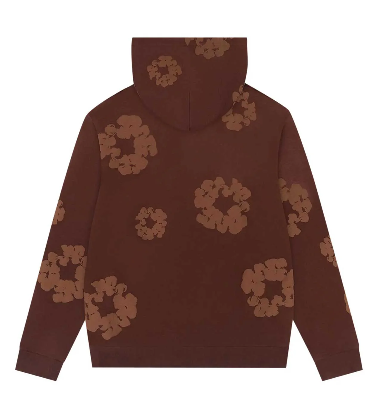 Denim Tears Mono Wreath Hoodie Brown