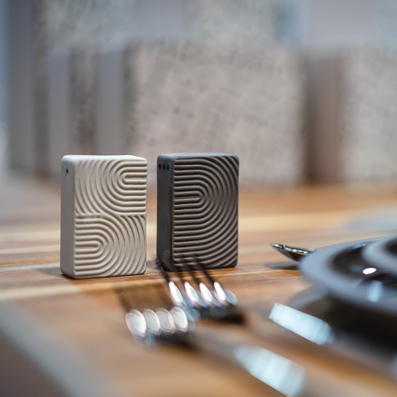 Silo Porcelain Salt & Pepper Shakers